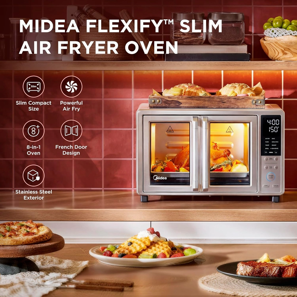 8-in-1 Stainless Steel Air Fryer