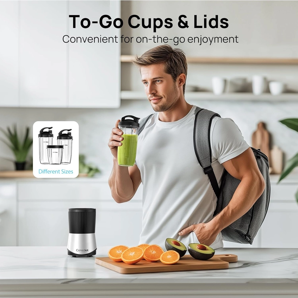 900W Personal Blender with To-Go Cups