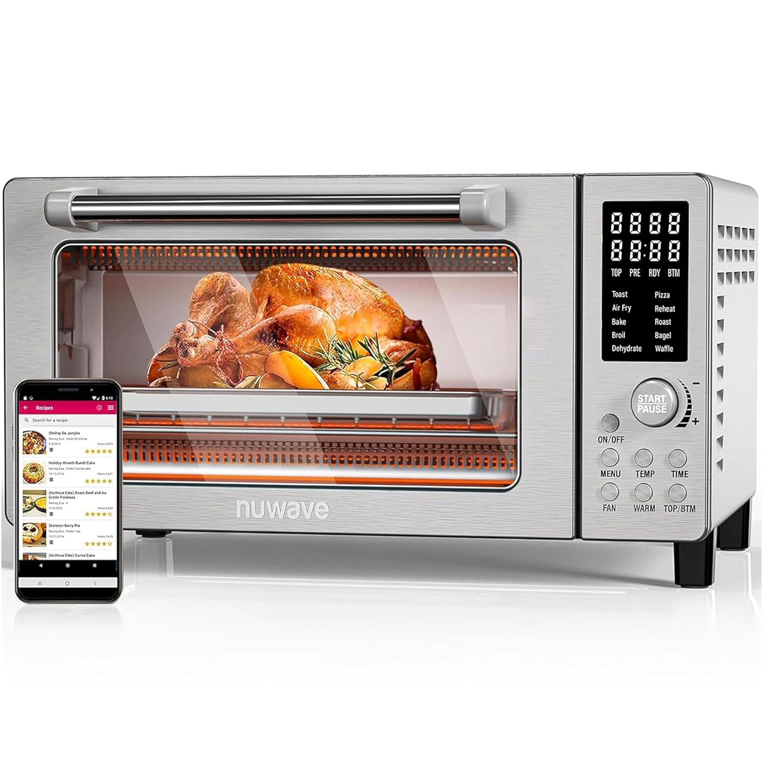 Digital Air Fryer Toaster Oven