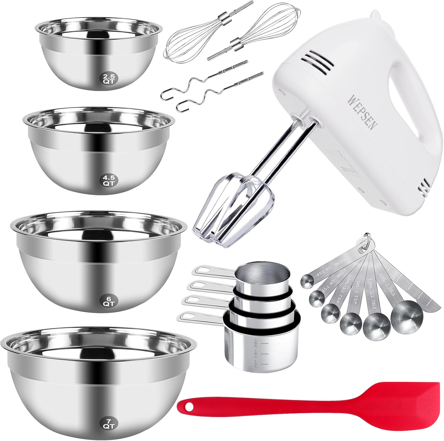 Electric Hand Mixer Bowls