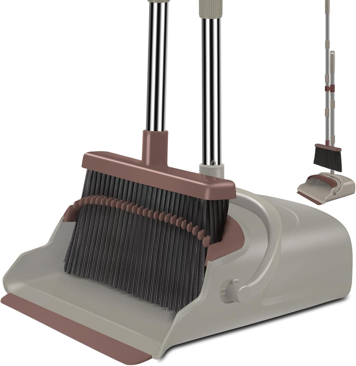 Extended Handle Broom Dustpan