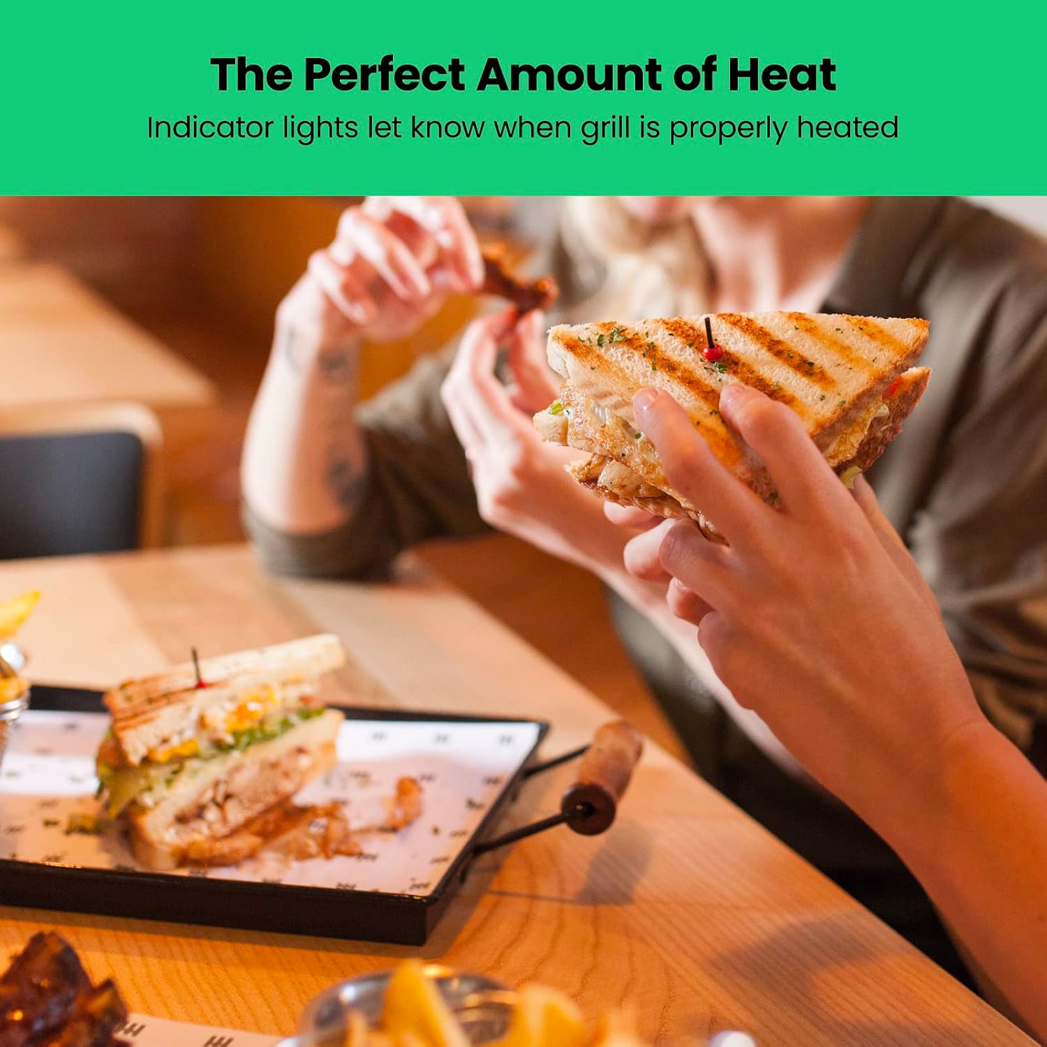 Non-Stick Panini Press Grill