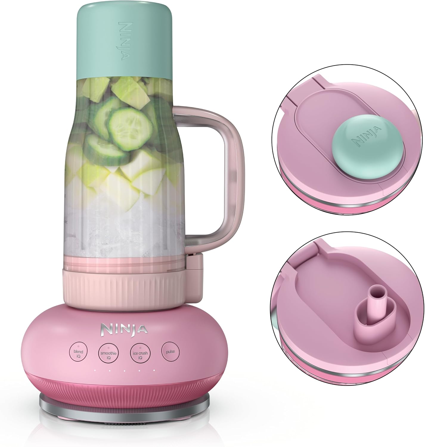 Pink Portable Personal Blender