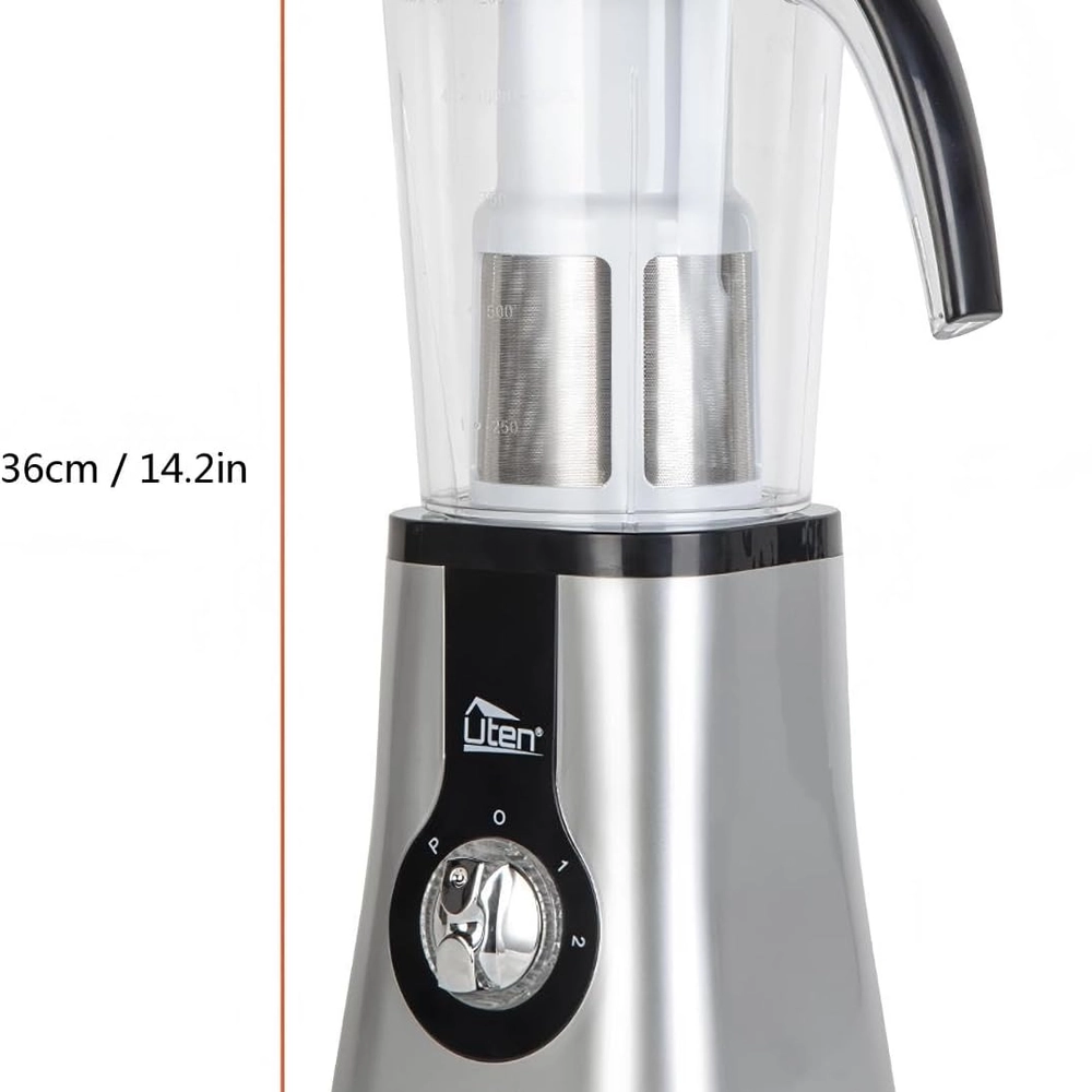 Silver Multifunction Blender with Attachments