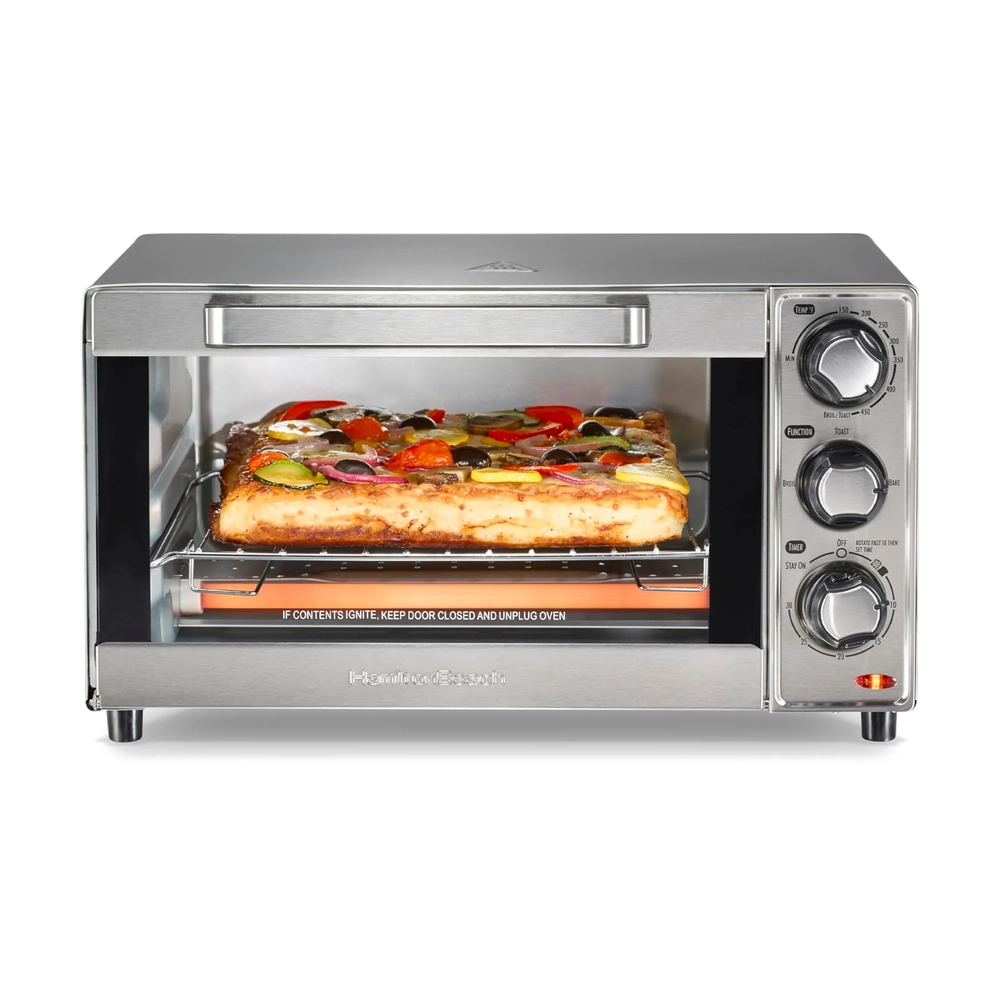 Stainless Steel Countertop Toaster Oven